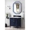 James Martin Vanities Brittany 30in Single Vanity, Victory Blue w/ 3 CM Eternal Jasmine Pearl Quartz Top 650-V30-VBL-3EJP - alternate 7